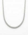 Collar Tenis · Moissanita 4 Garras